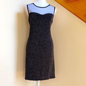 Women’s Lace Dress Size Small Sexy Slim Cocktail Party Shimmer Black HOTOUCH NEW